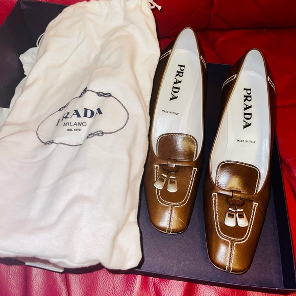 Prada brown kitten heels - Picture 1 of 10